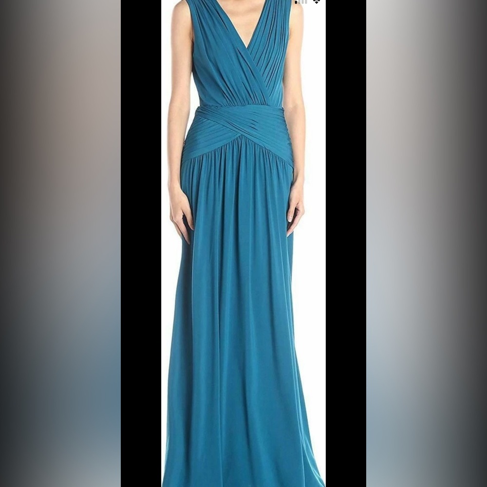 BCBGMaxAzria Teal Maxi Skirt